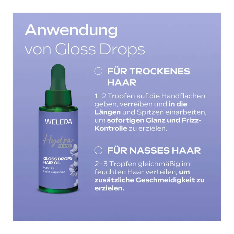 Weleda Hydra Shine Haar-Öl, 30 ml