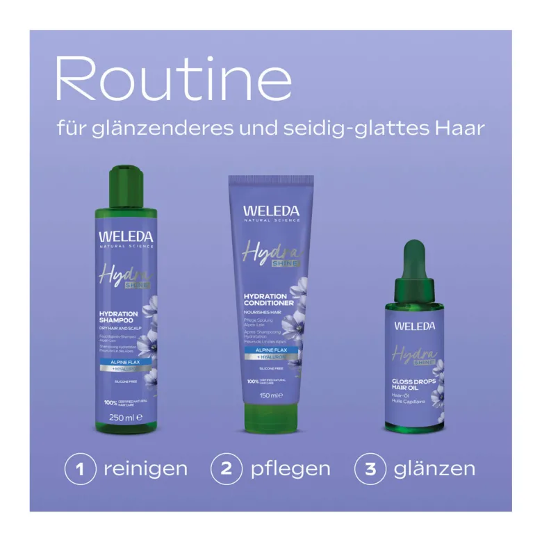 Weleda Hydra Shine Pflege Spülung, 150 ml