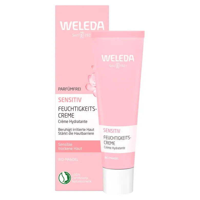 Weleda Mandel Sensitiv Feuchtigkeitscreme, 30 ml