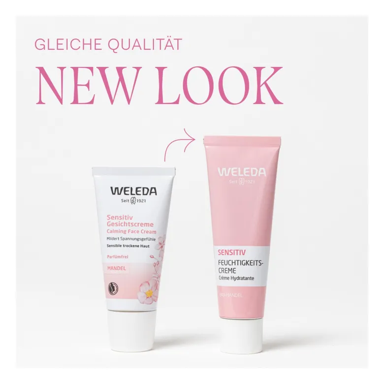 Weleda Mandel Sensitiv Feuchtigkeitscreme, 30 ml