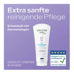 Weleda Med 3in1 Waschbalsam Weisse Malve, 200 ml