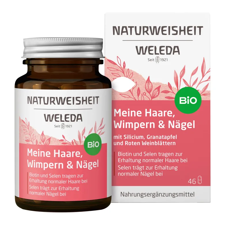 Weleda Naturweisheit Meine Haare, Wimpern & Nägel, 46 St