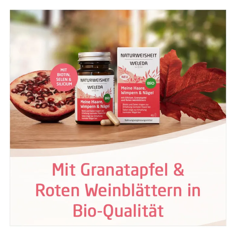 Weleda Naturweisheit Meine Haare, Wimpern & Nägel, 46 St