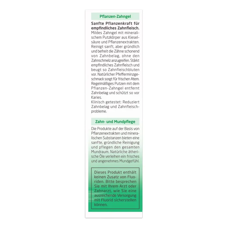 Weleda Pflanzen-Zahngel, 75 ml