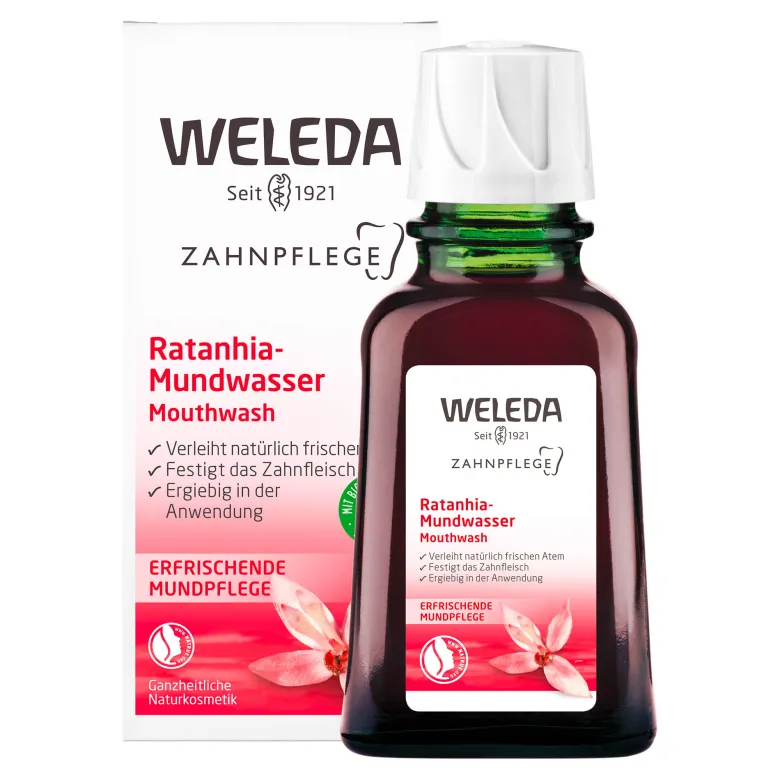 Weleda Ratanhia-Mundwasser, 50 ml