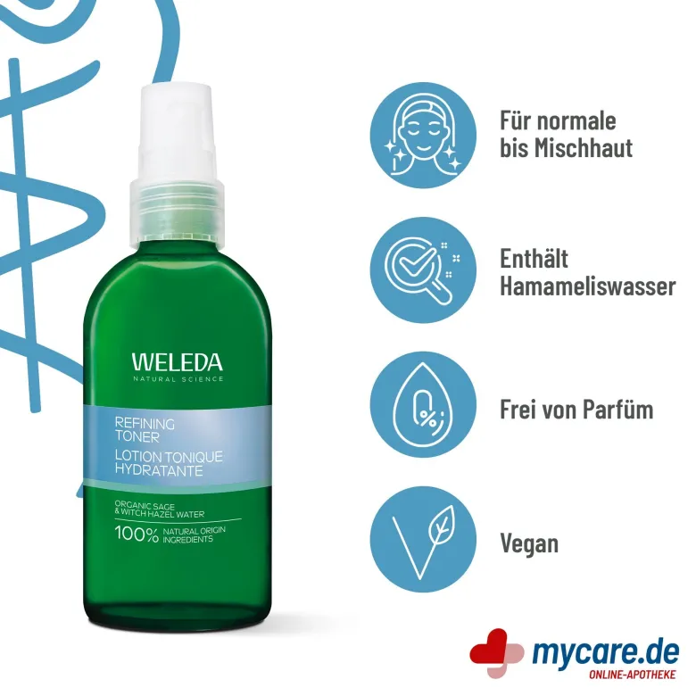 Weleda Refining Hydra Toner, 150 ml