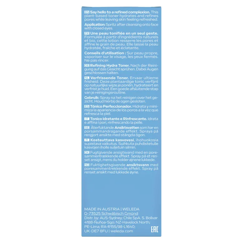 Weleda Refining Hydra Toner, 150 ml