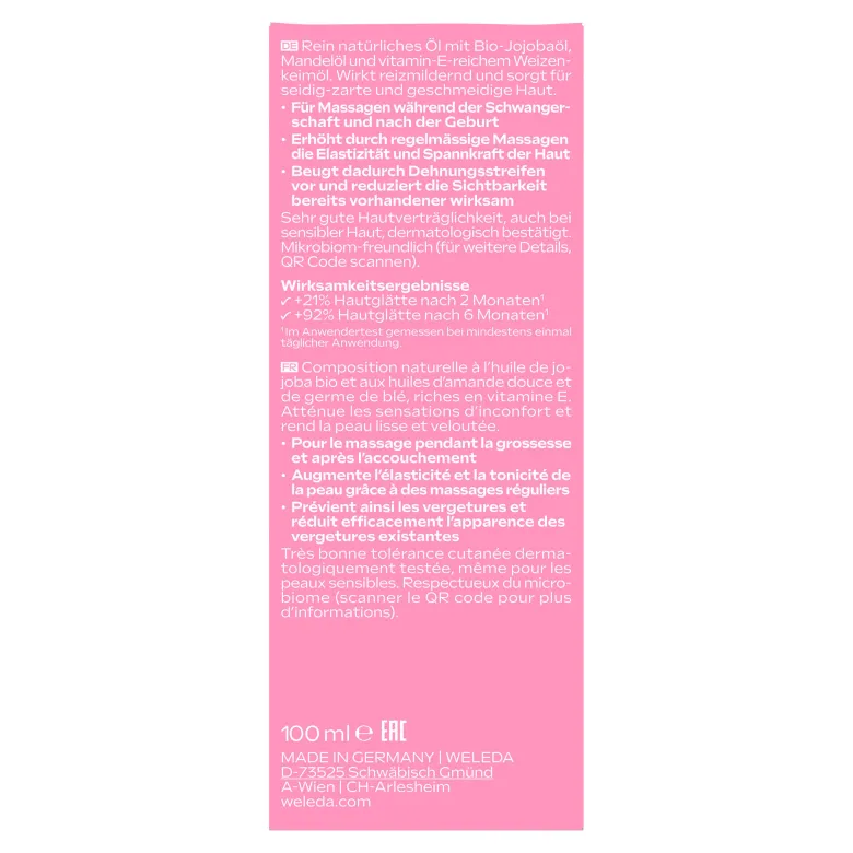 Weleda Schwangerschafts-Pflegeöl, 100 ml