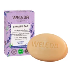 Weleda Shower Bar Feste Duschpflege Lavender+Vetiver, 75 g