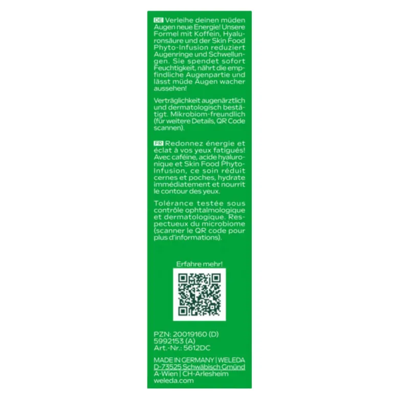 Weleda Skin Food Super Augenpflege, 12 ml