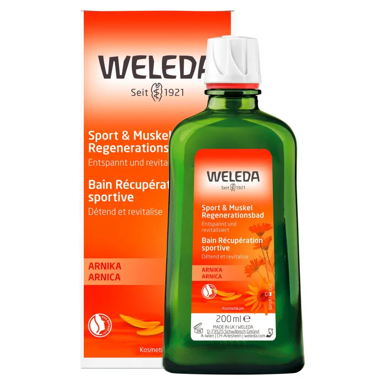 Weleda Sport & Muskel Regenerationsbad Arnika, 200 ml