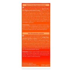 Weleda Sport & Muskel Regenerationsbad Arnika, 200 ml