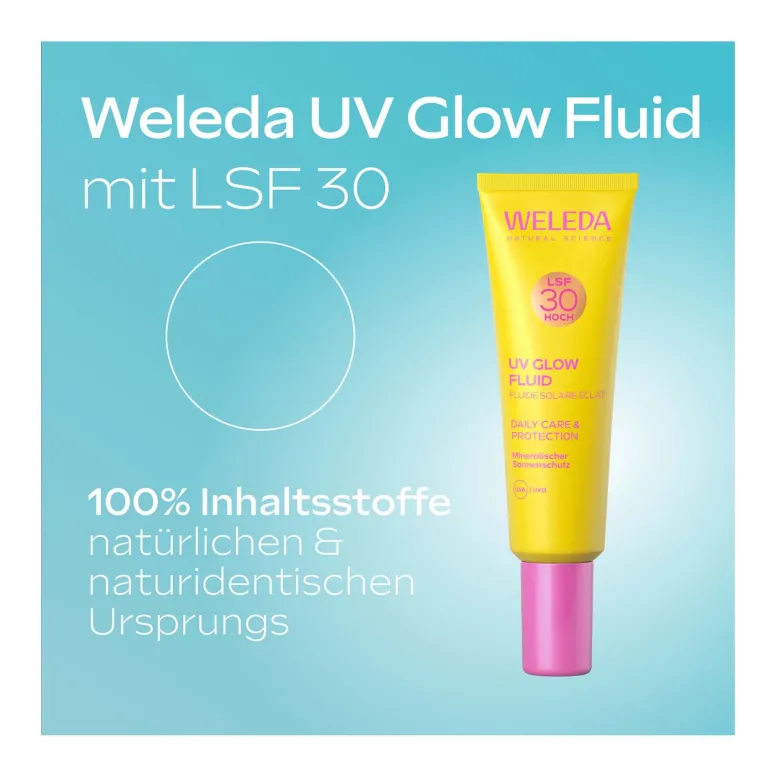 Weleda UV Glow Fluid LSF 30, 30 ml
