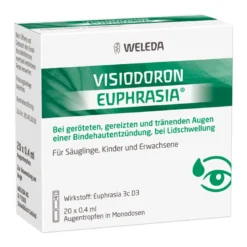 Weleda Visiodoron Euphrasia Augentropfen, 20X0.4 ml