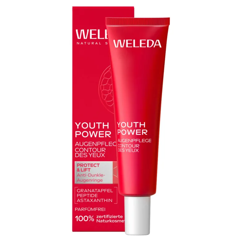 Weleda Youth Power Augenpflege Granatapfel, 12 ml