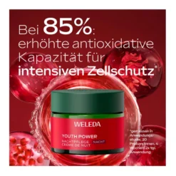 Weleda Youth Power Nachtpflege Granatapfel, 40 ml