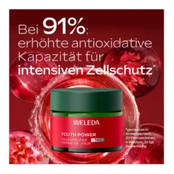 Weleda Youth Power Tagespflege Granatapfel, 40 ml