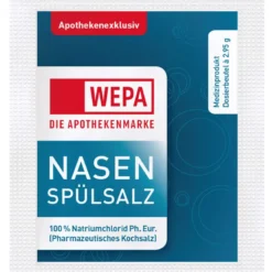 WEPA Nasendusche mit 10 Beuteln Nasenspülsalz, 1 P