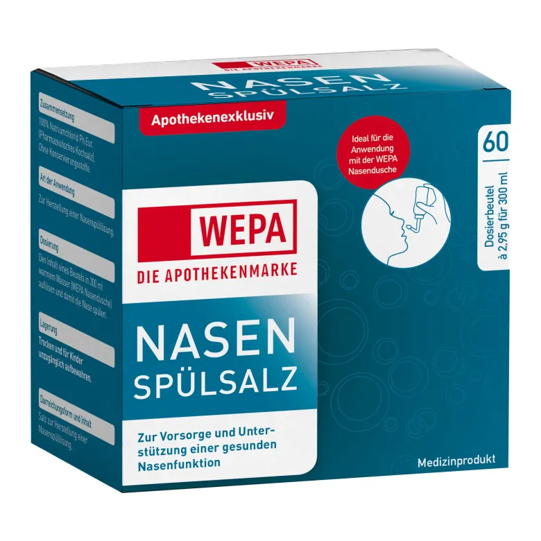 WEPA Nasenspülsalz, 20X2.95 g