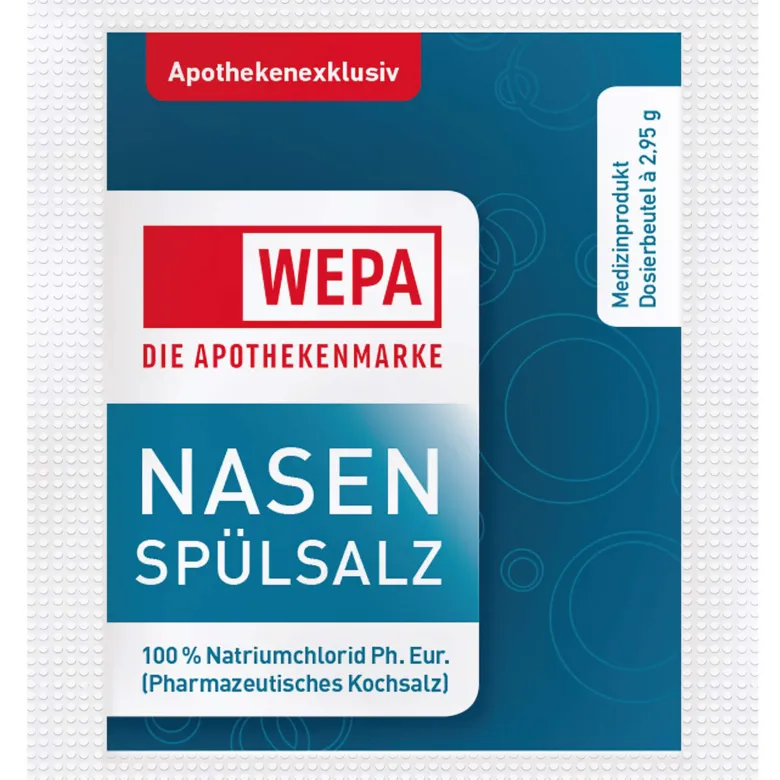 WEPA Nasenspülsalz, 20X2.95 g