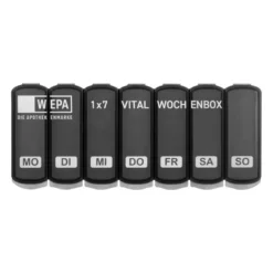 WEPA 1x7 Vital Wochenbox grau, 1 St