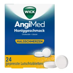 Wick AngiMed Honiggeschmack Lutschtabletten, 24 St