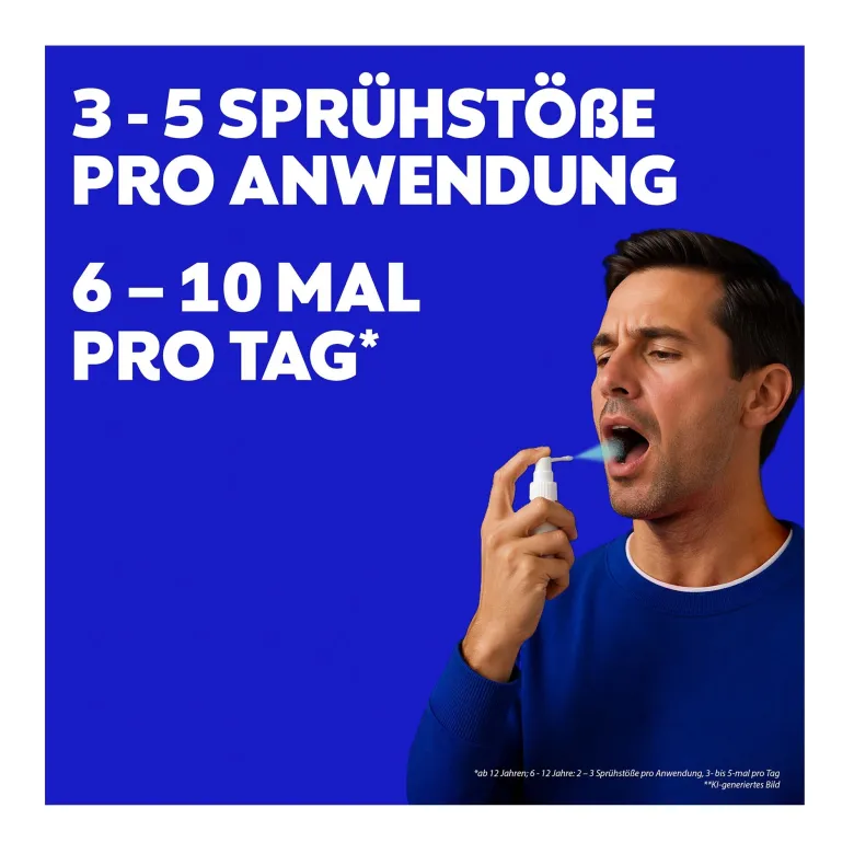 Wick AngiMed Mentholgeschmack Spray, 30 ml