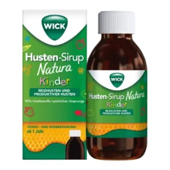 Wick Husten-Sirup Natura für Kinder, 140 ml