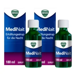 Wick MediNait Erkältungssirup, 2x180 ml