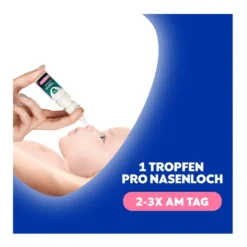 Wick Nasivin Dosiertropfer ohne Konservierungsstoffe Baby, 5 ml