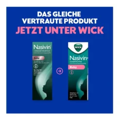 Wick Nasivin Dosiertropfer ohne Konservierungsstoffe Baby, 5 ml