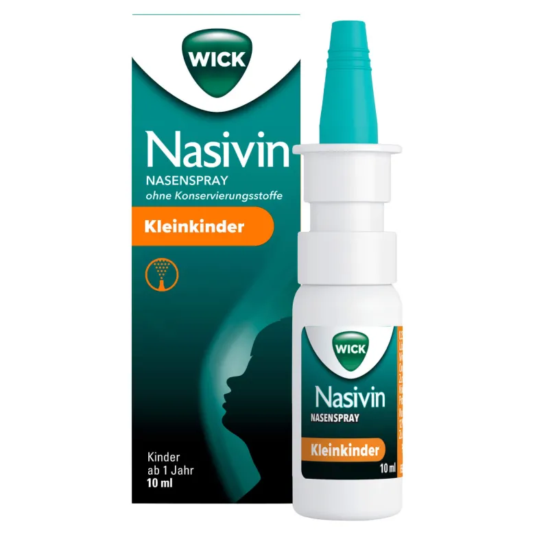 Wick Nasivin Nasenspray ohne Konservierungsstoffe Kleinkind, 10 ml