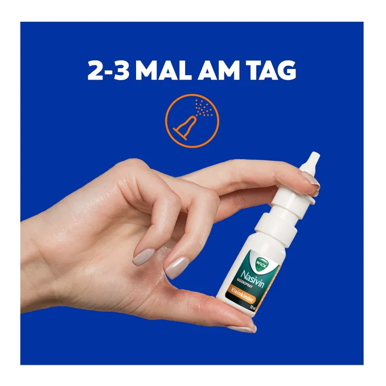Wick Nasivin Nasenspray ohne Konservierungsstoffe Kleinkind, 10 ml