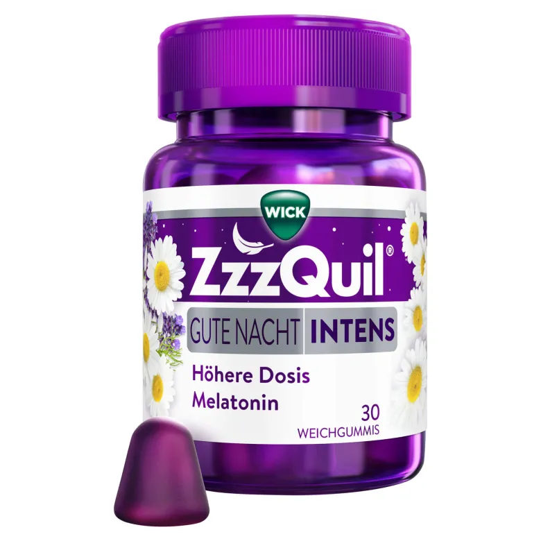 Wick ZzzQuil Gute Nacht INTENS Weichgummis, 30 St