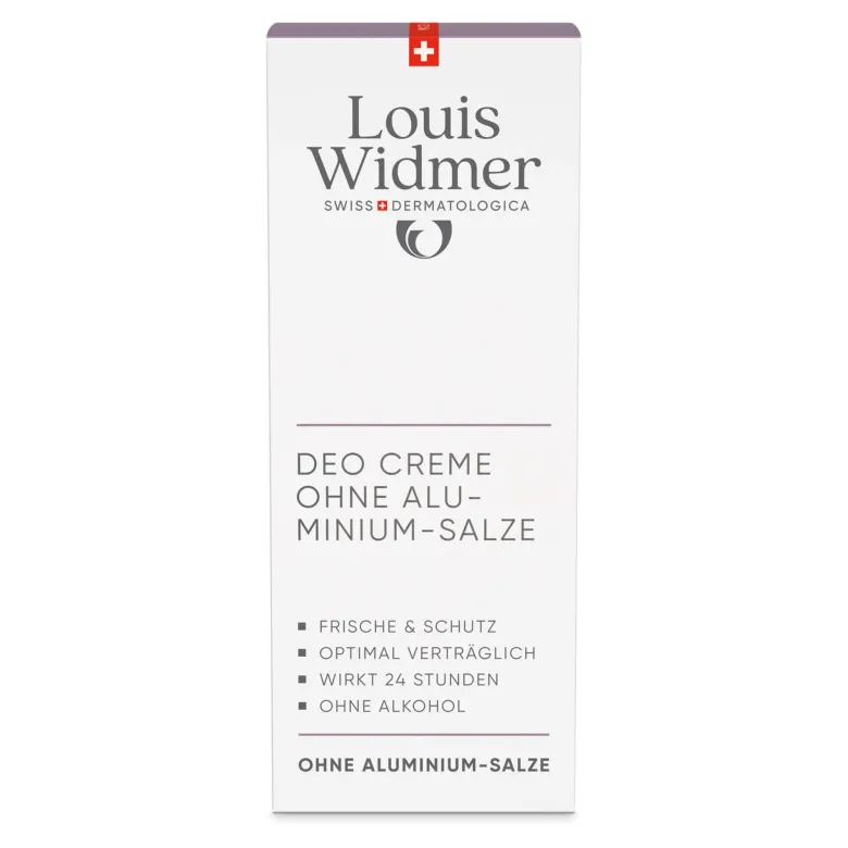 Widmer Deo Creme ohne Aluminium-Salze leicht parfümiert, 40 ml