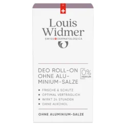 Widmer Deo Roll-on ohne Aluminium unparfümiert, 50 ml