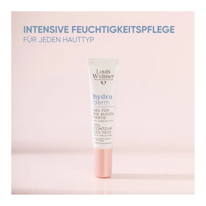 Widmer hydraderm Gel für die Augenpartie unparfümiert, 15 ml