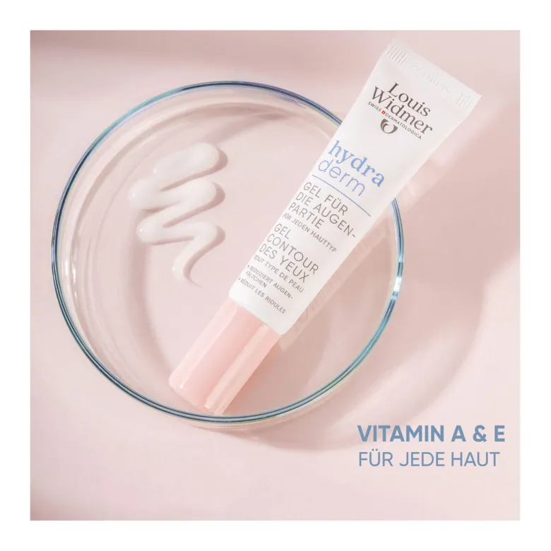 Widmer hydraderm Gel für die Augenpartie unparfümiert, 15 ml