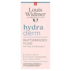Widmer hydraderm Mattierendes Fluid leicht parfümiert, 50 ml