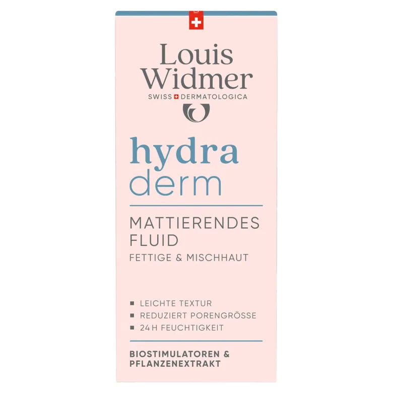 Widmer hydraderm Mattierendes Fluid leicht parfümiert, 50 ml