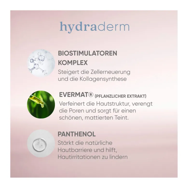 Widmer hydraderm Mattierendes Fluid leicht parfümiert, 50 ml