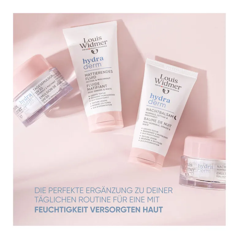 Widmer hydraderm Mattierendes Fluid leicht parfümiert, 50 ml