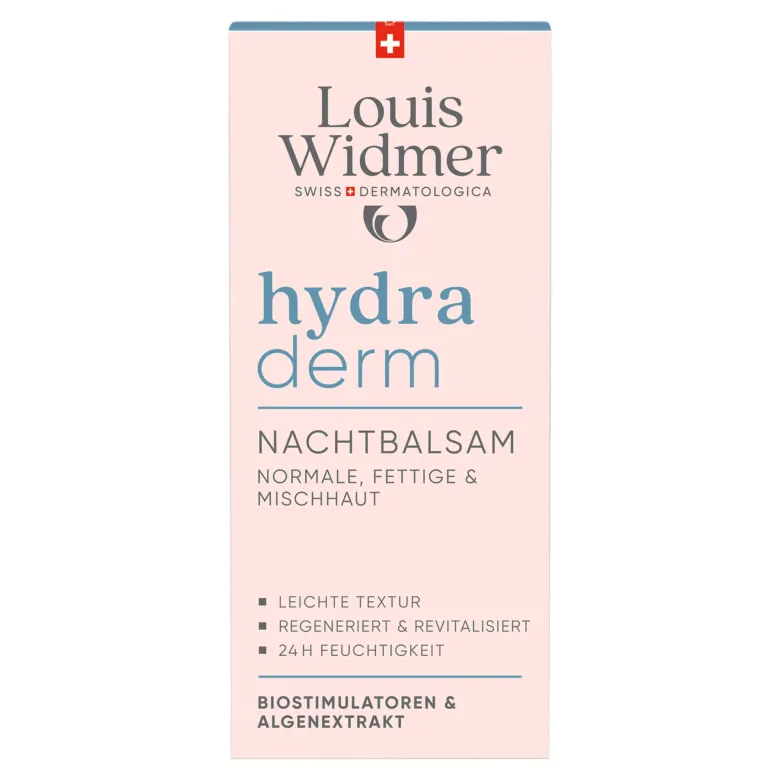 Widmer hydraderm Nachtbalsam leicht parfümiert, 50 ml