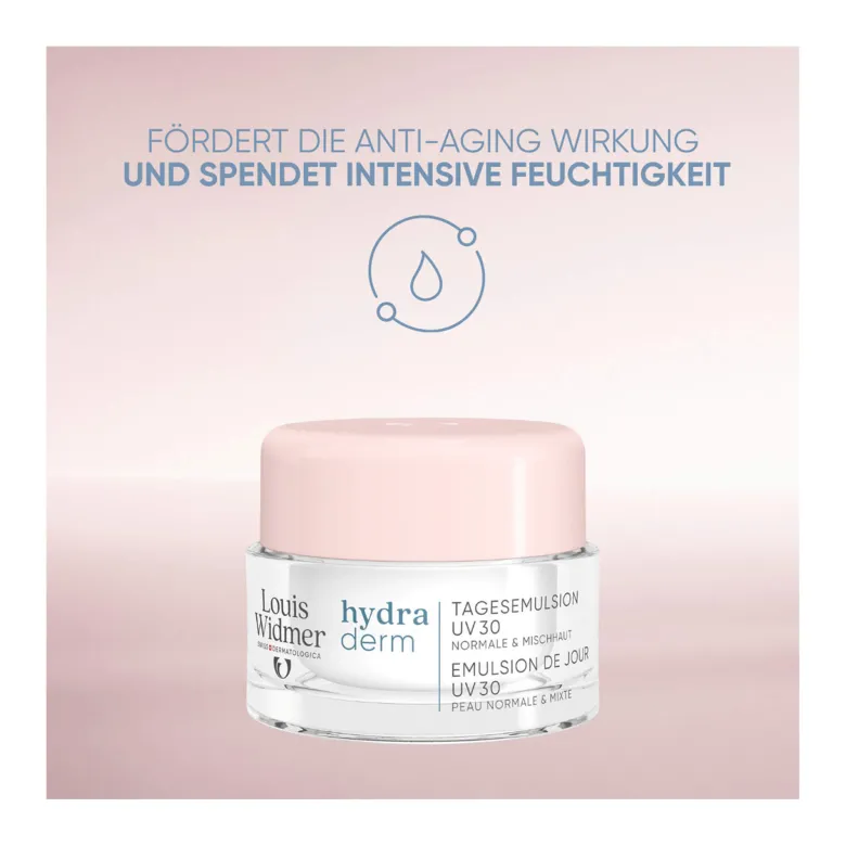 Widmer hydraderm Tagesemulsion UV 30 leicht parfümiert, 50 ml