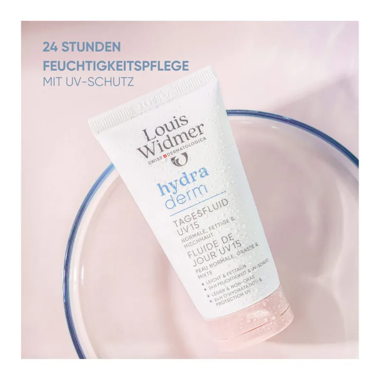Widmer hydraderm Tagesfluid UV 15 leicht parfümiert, 50 ml