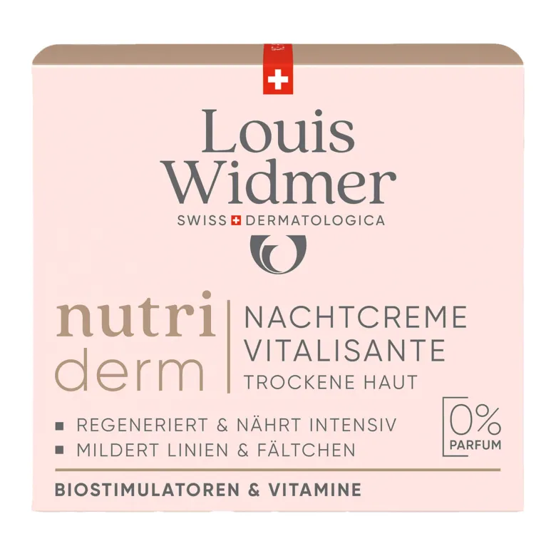 Widmer nutriderm Nachtcreme Vitalisante unparfümiert, 50 ml
