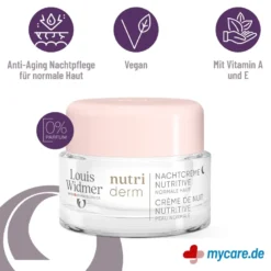 Widmer nutriderm Nachtcreme Nutritive unparfümiert, 50 ml