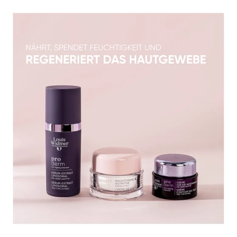 Widmer nutriderm Nachtcreme Nutritive leicht parfümiert, 50 ml