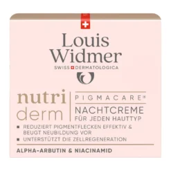 Widmer nutriderm Pigmacare Nachtcreme leicht parfümiert, 50 ml
