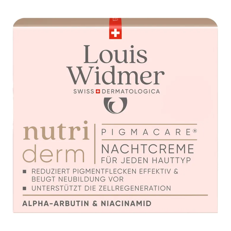 Widmer nutriderm Pigmacare Nachtcreme leicht parfümiert, 50 ml